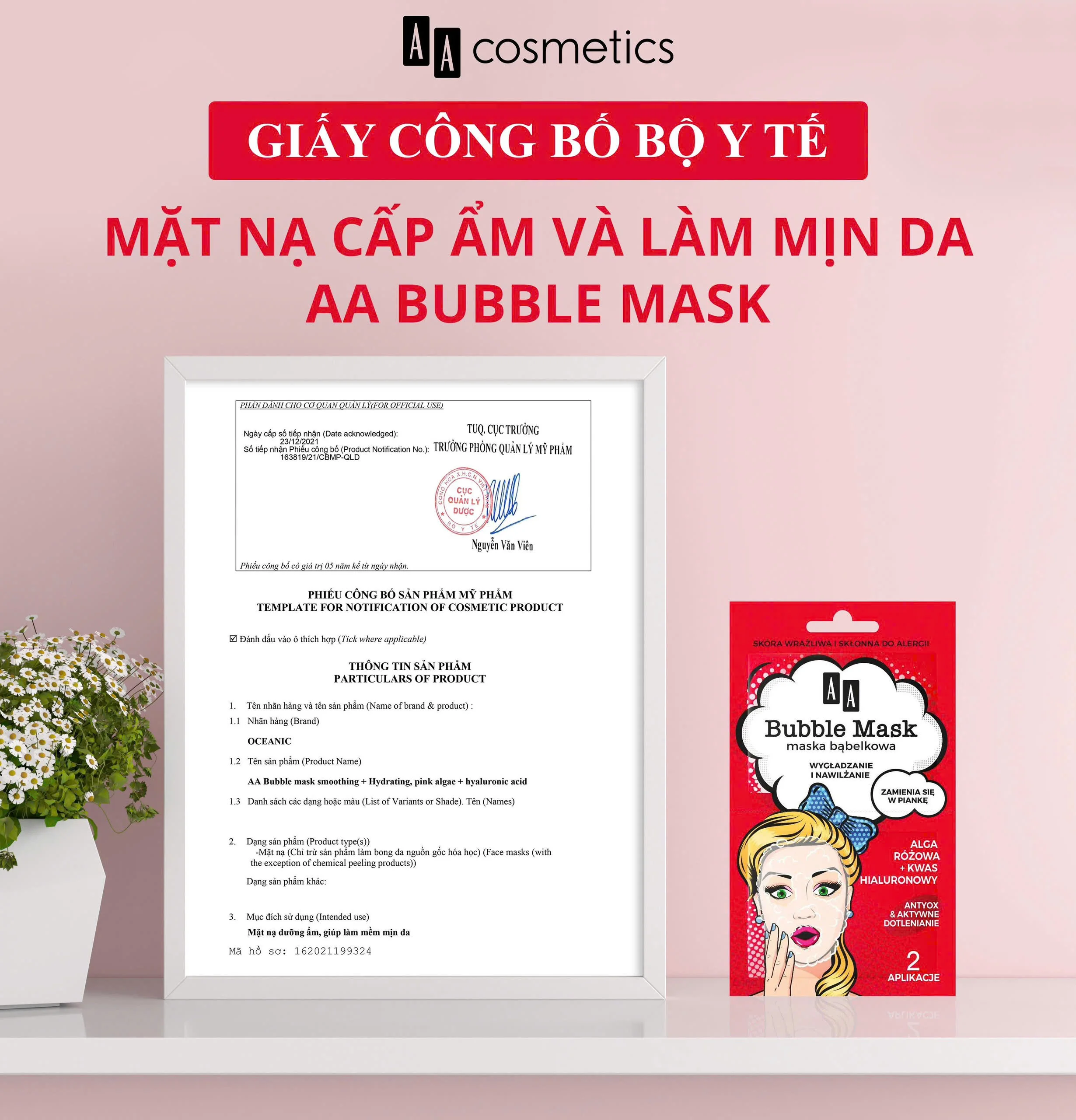 Mặt Nạ Sủi Bọt AA Bubble Mask Moisturizing & Smoothing - Hộp 10 Miếng — Ảnh 5