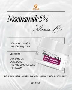 Kem Dưỡng Trắng & Căng Bóng AA Professional Skin Boost Niacinamide Day & Night Cream 50ml — Ảnh 2
