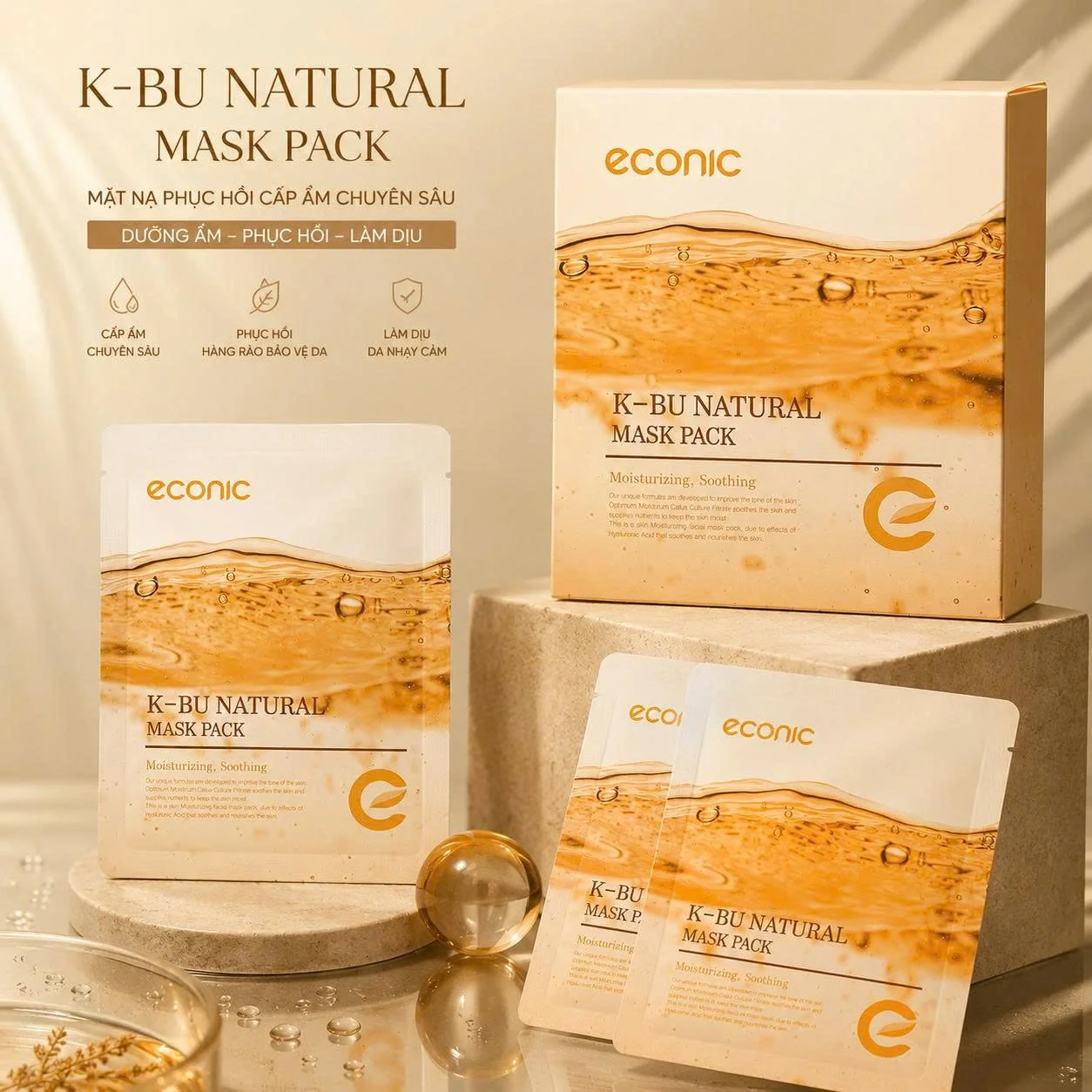 Kem Chống Nắng Nâng Tông Econic Tone-Up Sun Cream SPF50+ PA++++ 50g — Ảnh 2