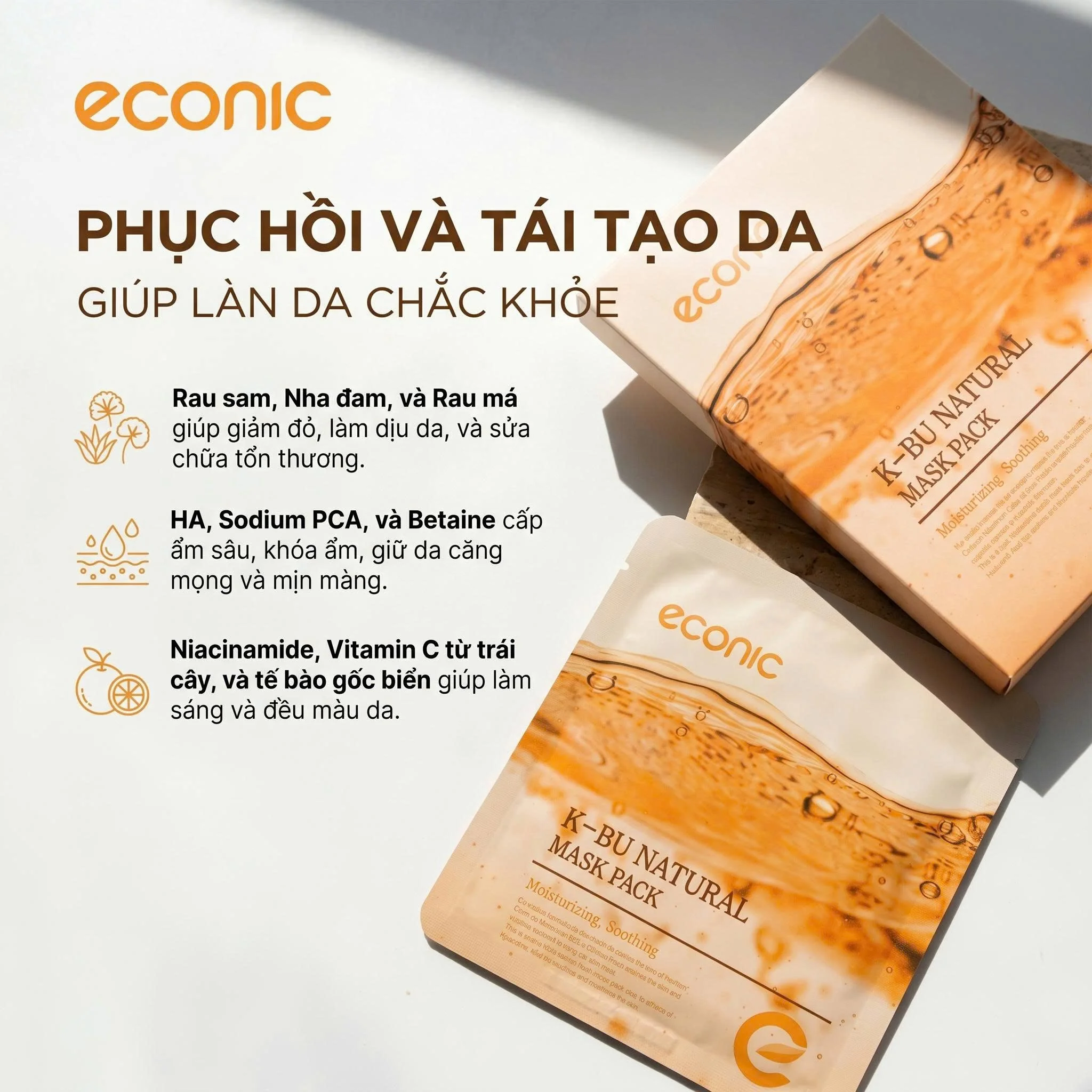Kem Chống Nắng Nâng Tông Econic Tone-Up Sun Cream SPF50+ PA++++ 50g — Ảnh 5