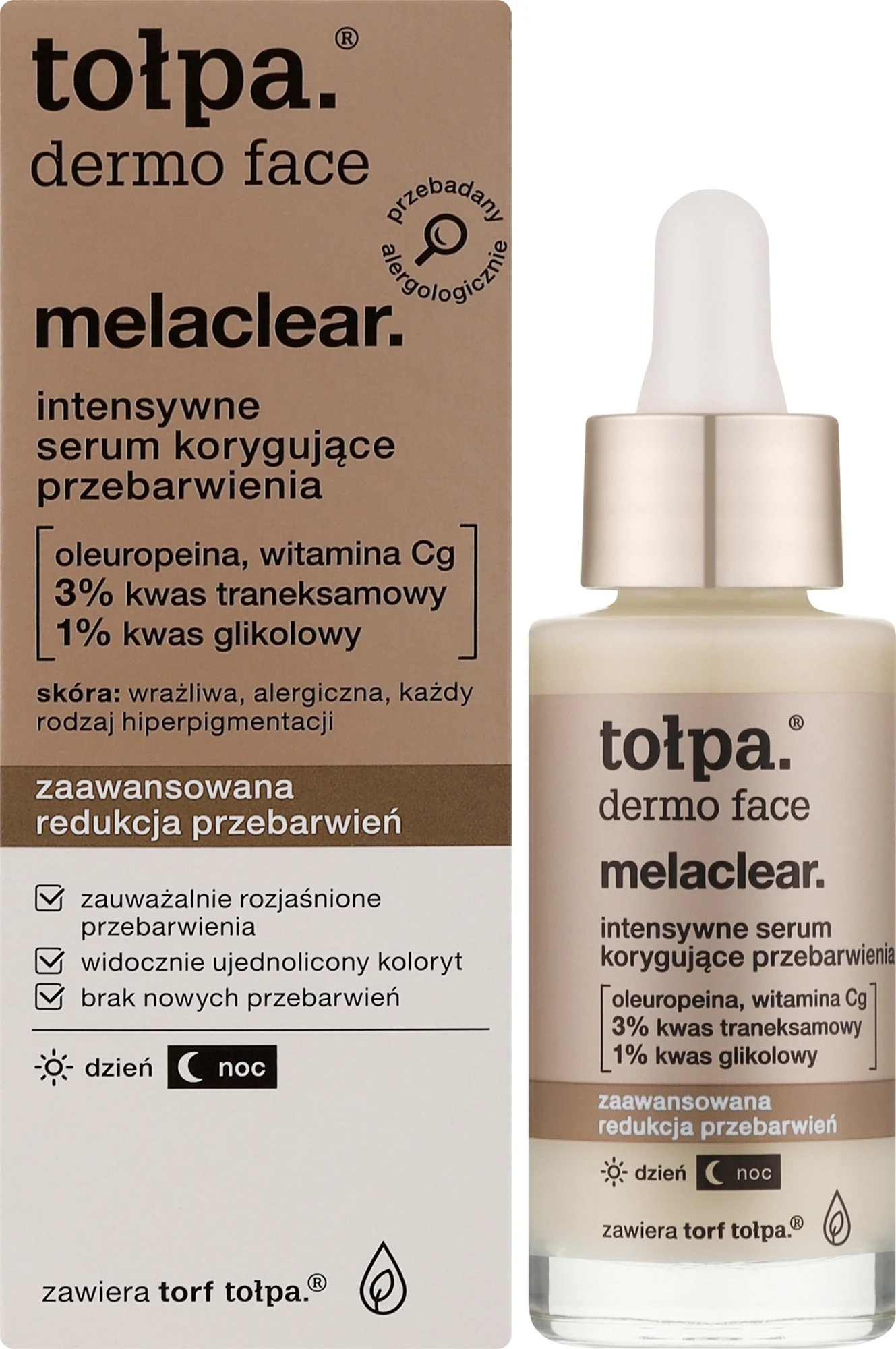 Huyết Thanh Điều Chỉnh Sắc Tố Tołpa Dermo Face Melaclear Intensive Serum 30ml — Ảnh 3
